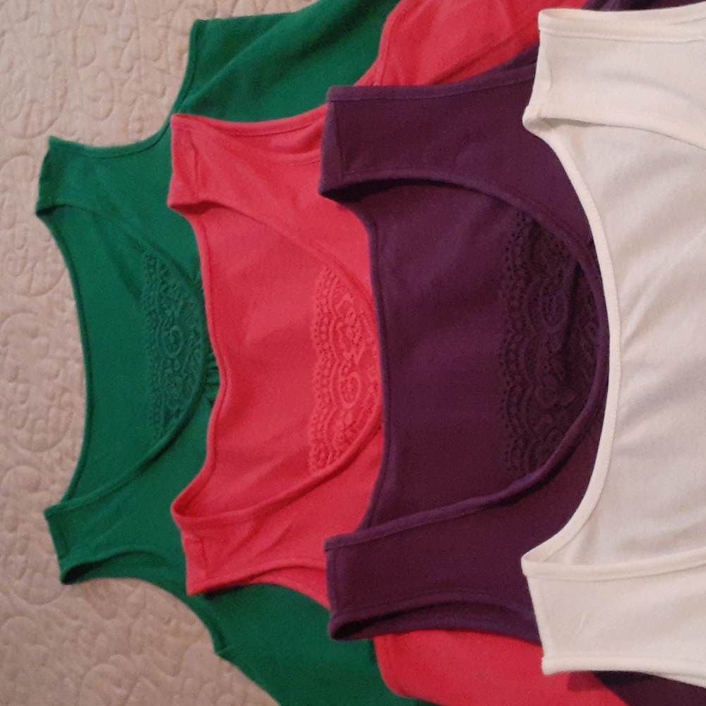 Set of casual tops